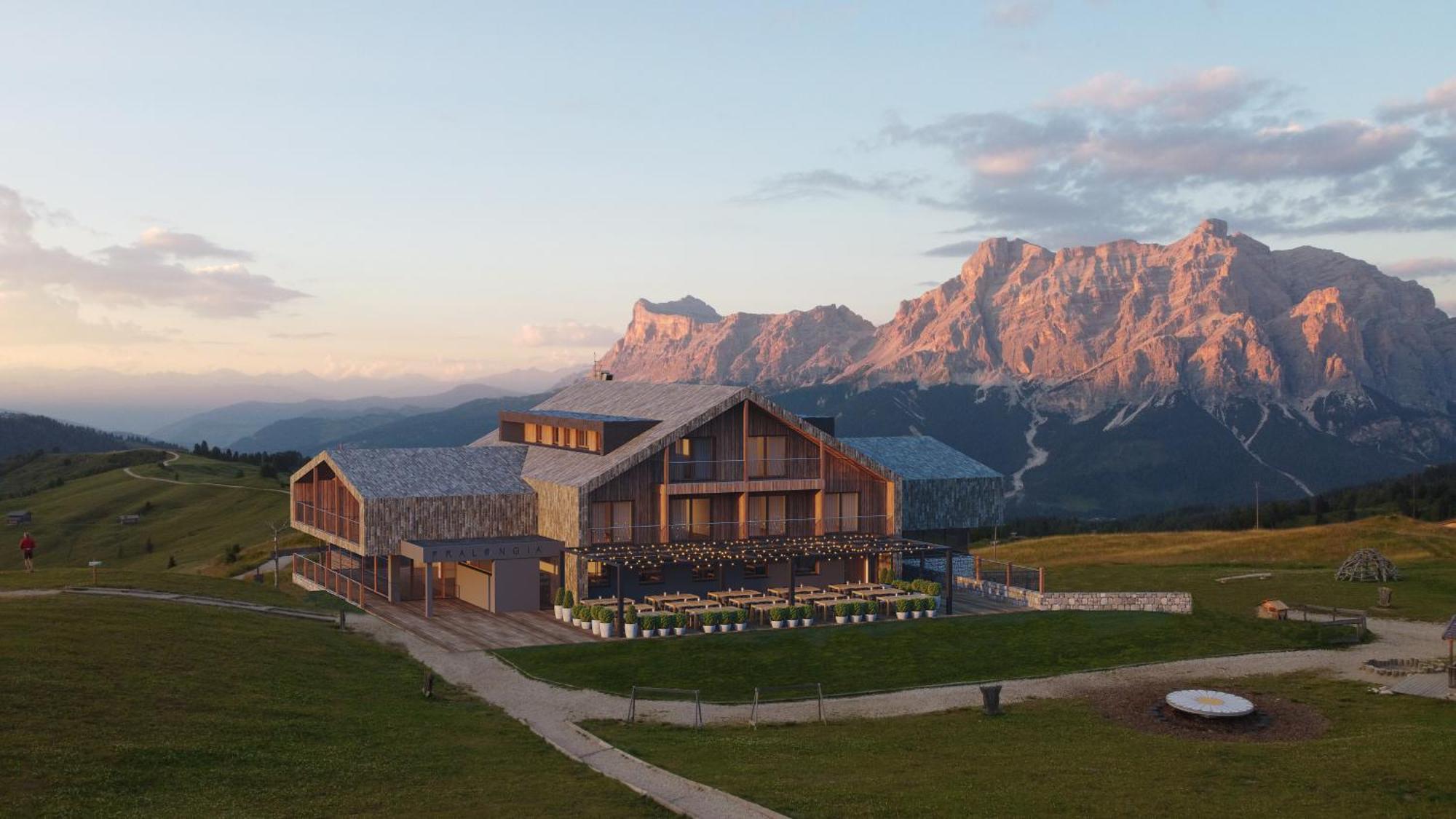 Rifugio Alpino Pralongia Villa Corvara In Badia Bagian luar foto