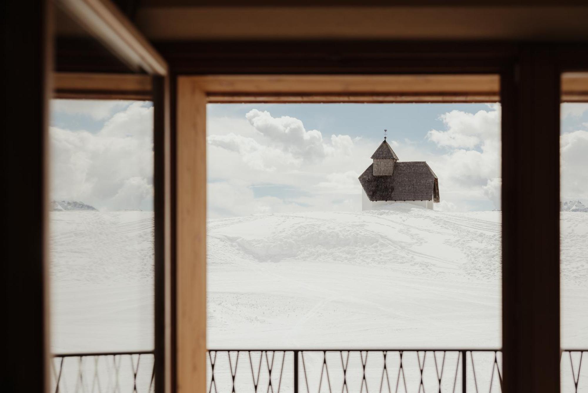 Rifugio Alpino Pralongia Villa Corvara In Badia Bagian luar foto