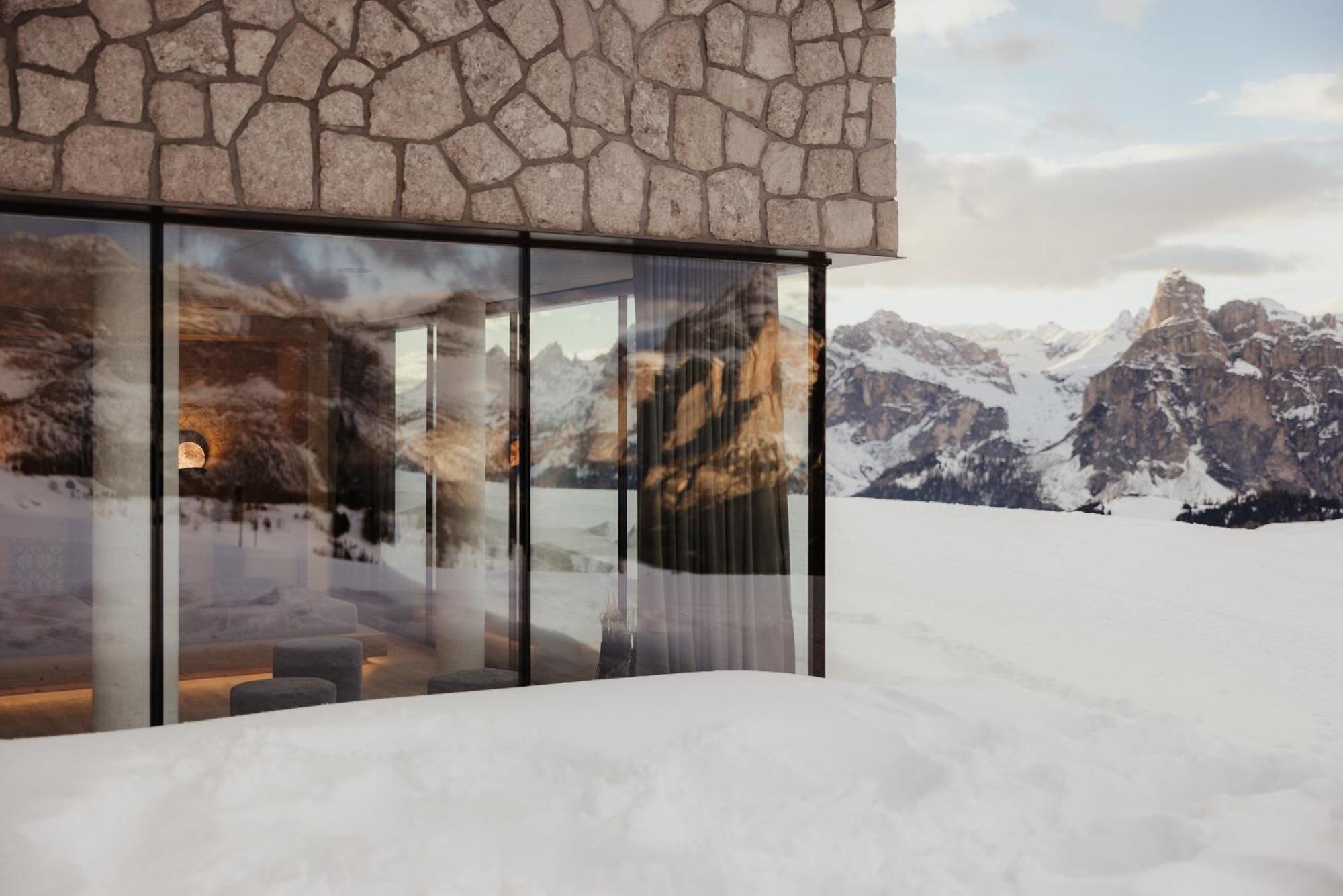 Rifugio Alpino Pralongia Villa Corvara In Badia Bagian luar foto