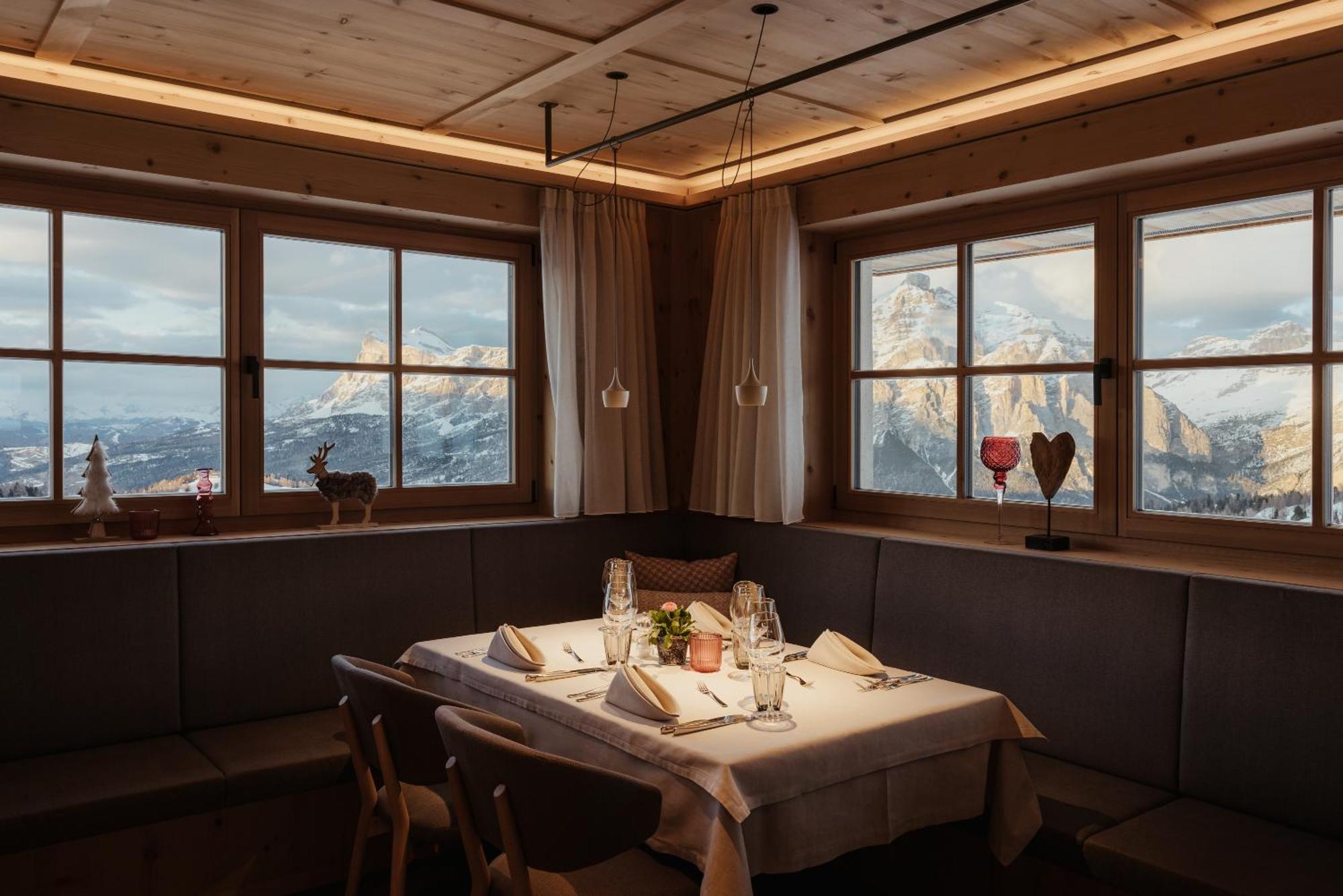 Rifugio Alpino Pralongia Villa Corvara In Badia Bagian luar foto