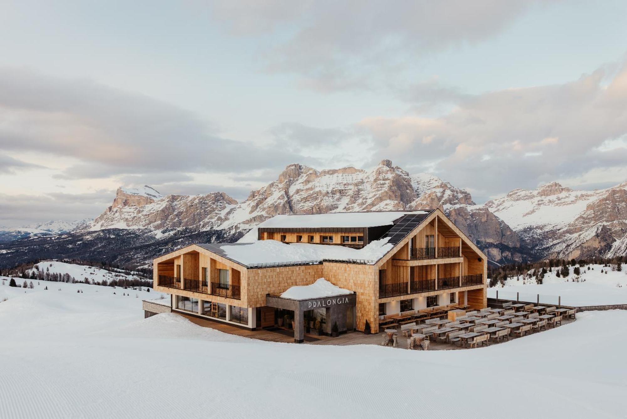 Rifugio Alpino Pralongia Villa Corvara In Badia Bagian luar foto