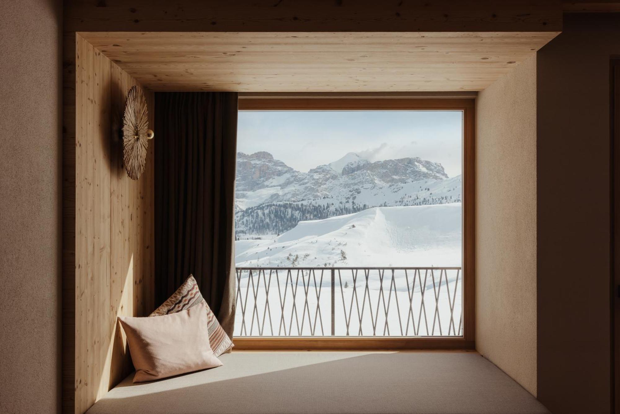 Rifugio Alpino Pralongia Villa Corvara In Badia Bagian luar foto