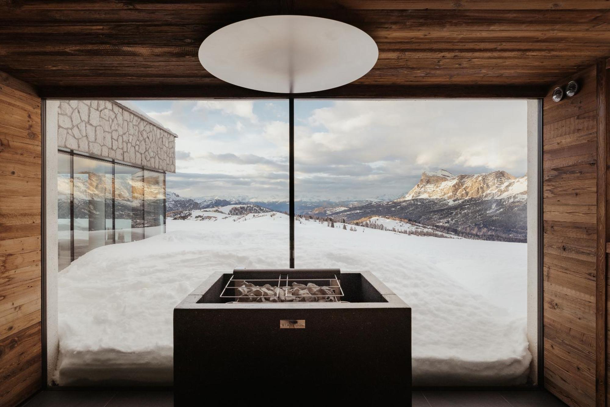 Rifugio Alpino Pralongia Villa Corvara In Badia Bagian luar foto