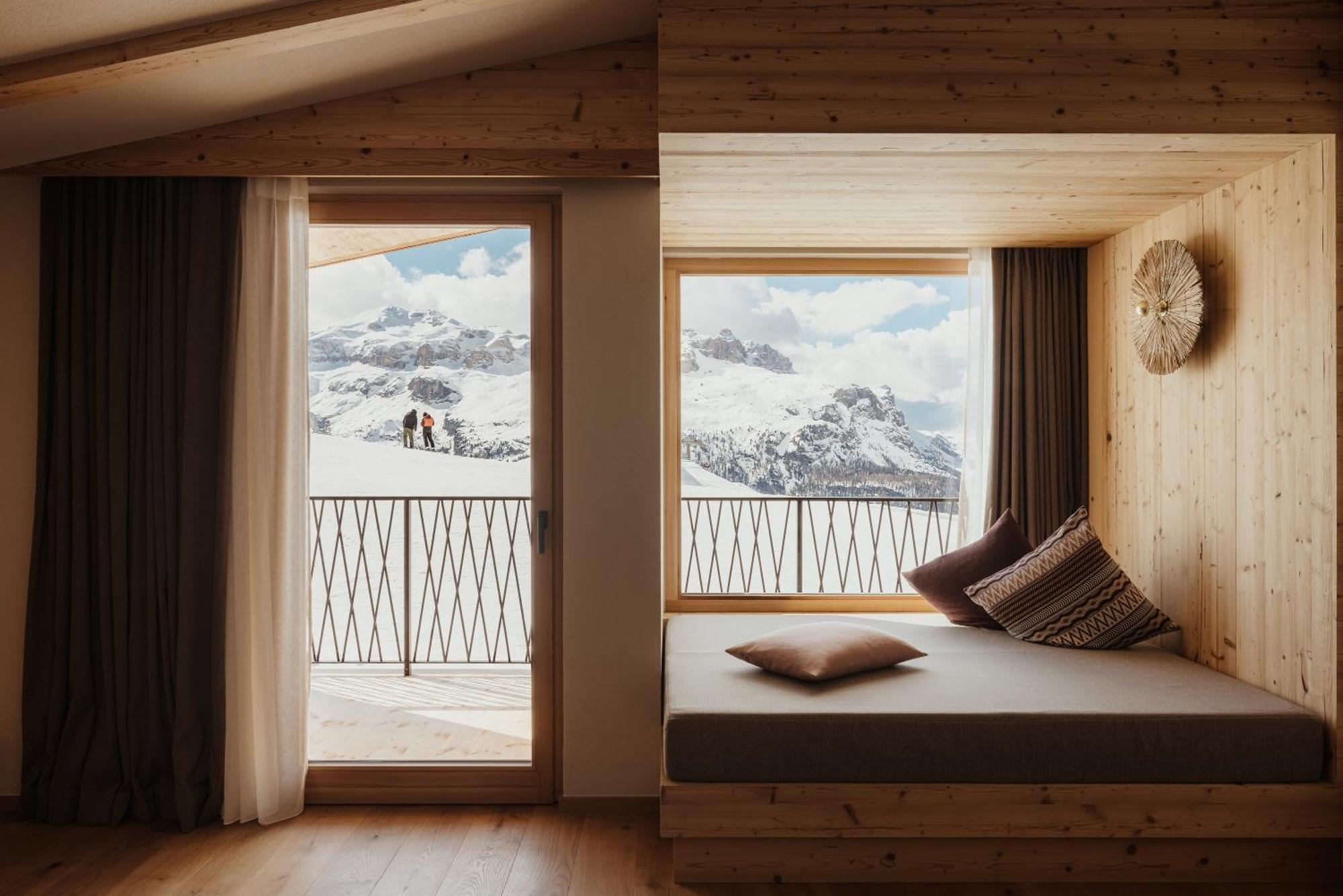 Rifugio Alpino Pralongia Villa Corvara In Badia Bagian luar foto