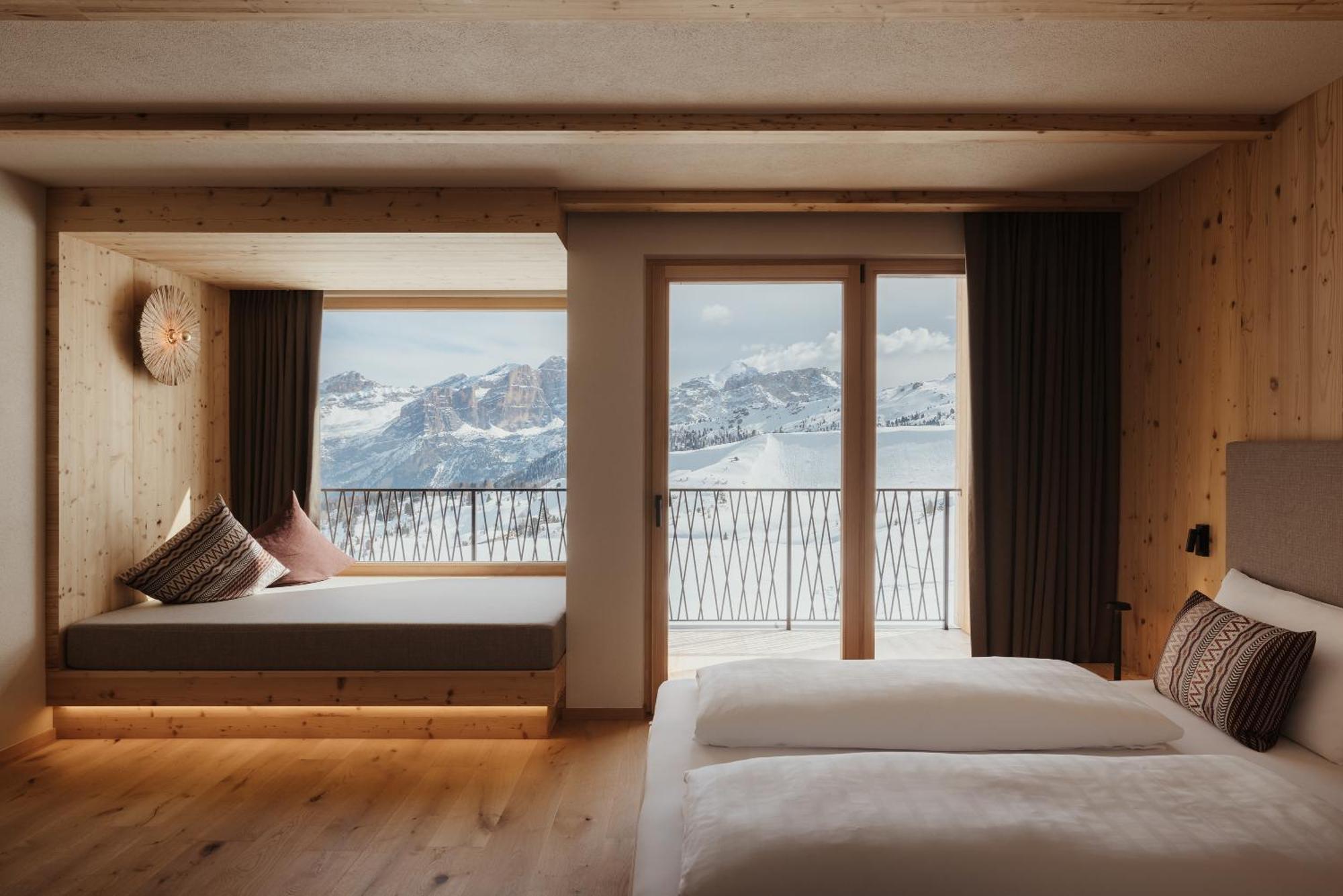 Rifugio Alpino Pralongia Villa Corvara In Badia Bagian luar foto