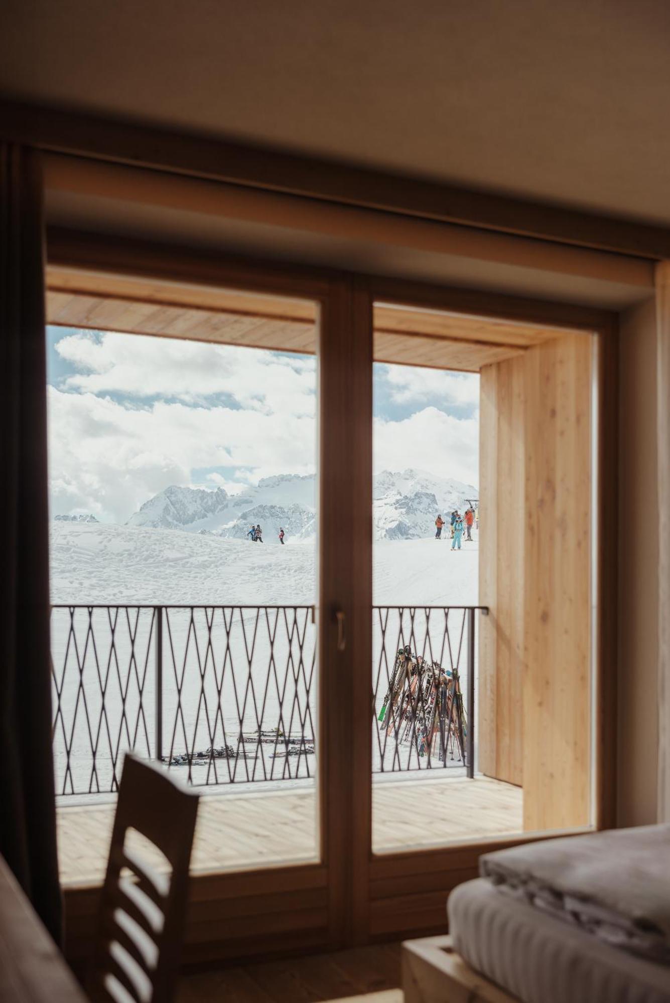 Rifugio Alpino Pralongia Villa Corvara In Badia Bagian luar foto