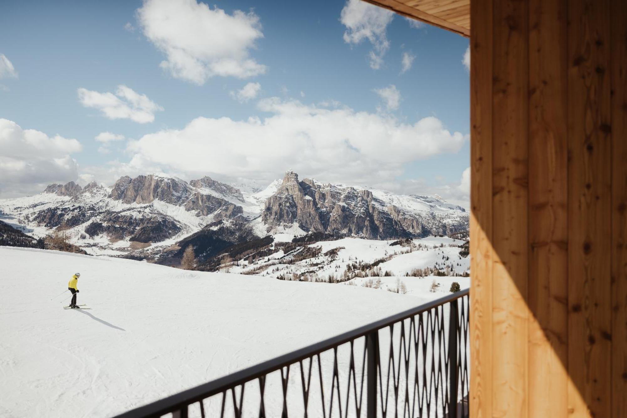 Rifugio Alpino Pralongia Villa Corvara In Badia Bagian luar foto