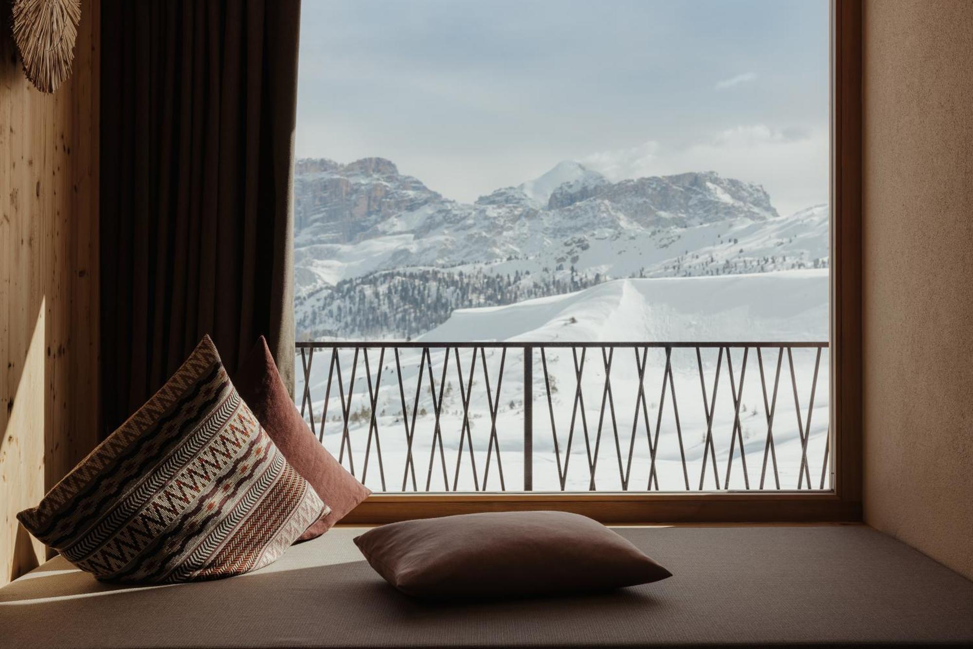 Rifugio Alpino Pralongia Villa Corvara In Badia Bagian luar foto
