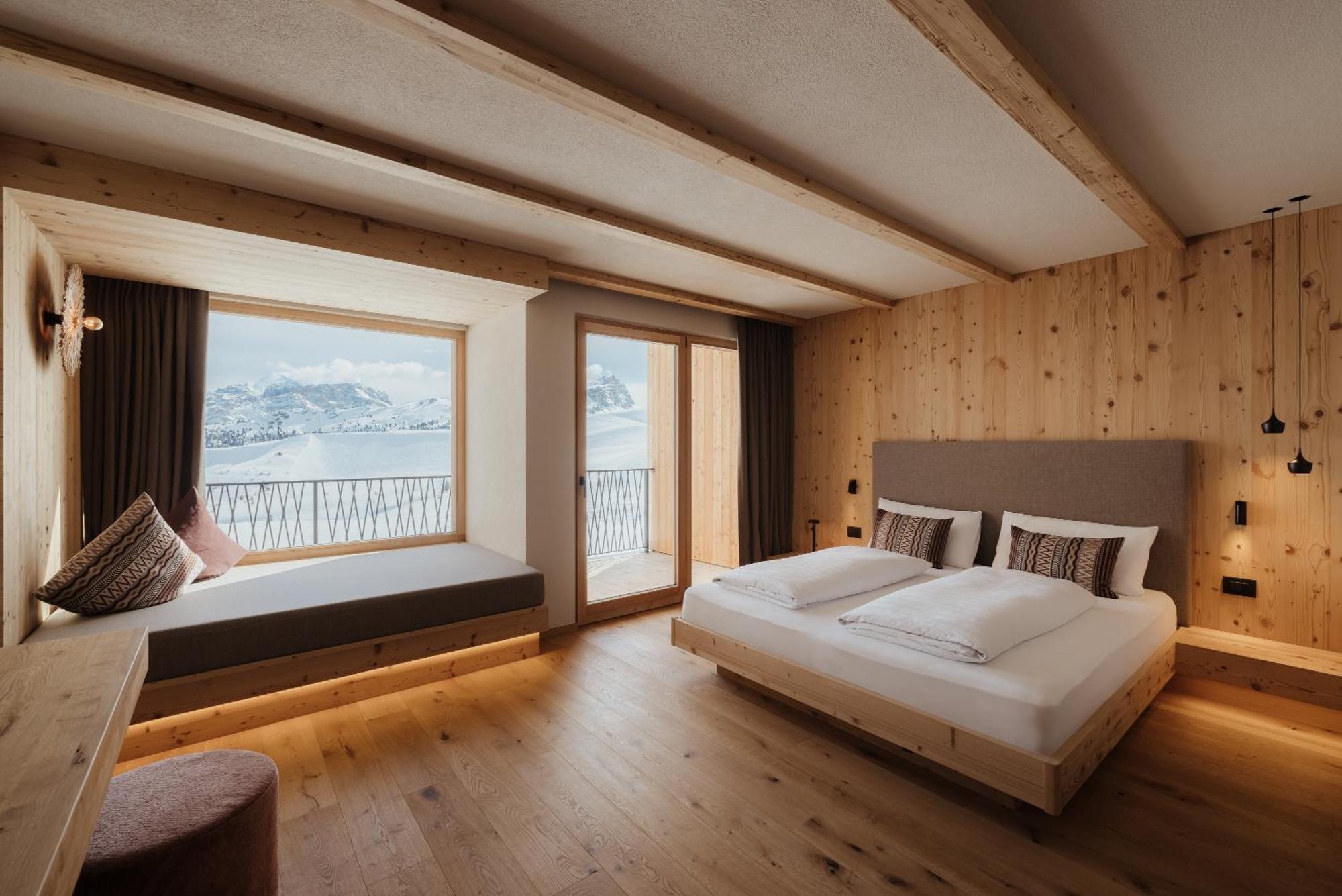 Rifugio Alpino Pralongia Villa Corvara In Badia Bagian luar foto
